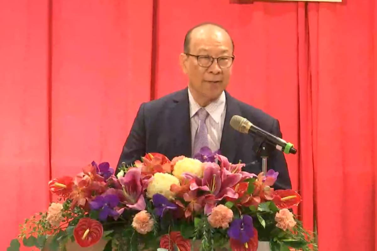 育成高中曾文龍校長代表致詞