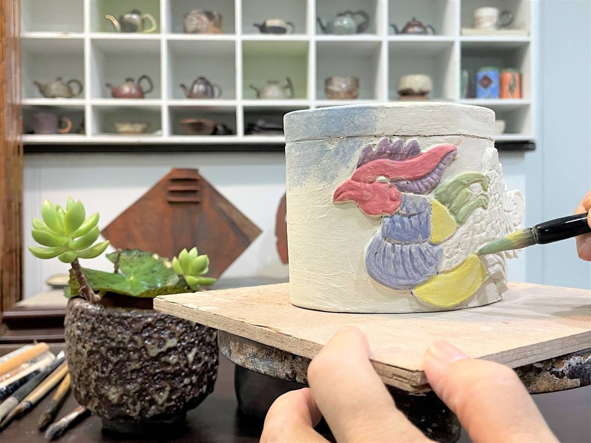 陶博館加開「三鶯職人—浴火鳳凰茶葉罐」手作課程專場
