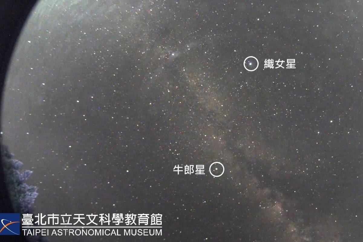 七夕情人節到來，民眾可前往天文館透過望遠鏡觀測牛郎、織女星