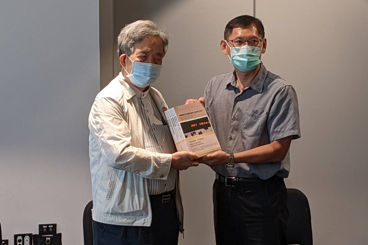 中華民國博物館學會將《博物館學系列叢書》作為黃光男教授80大壽的暖壽禮物