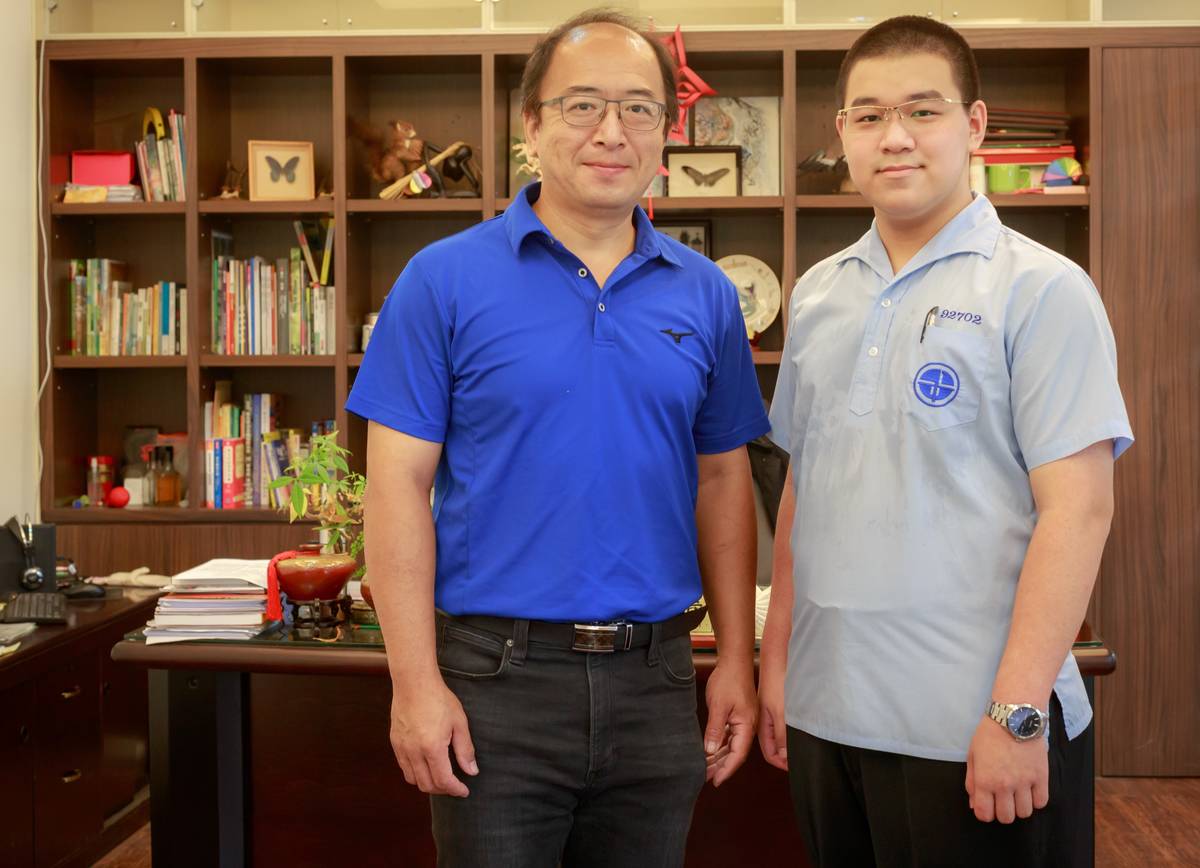 永和國中鍾兆晉校長指導生活與應用科學科
