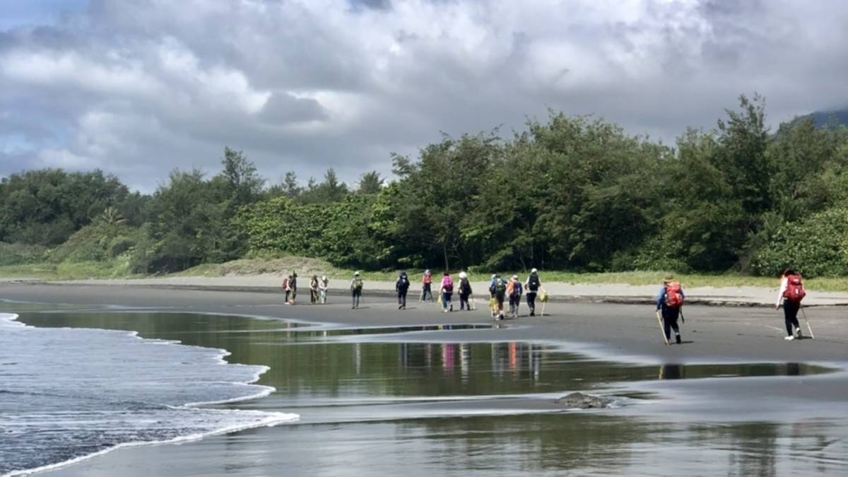 荒野台中親子奔鹿團海岸健行1