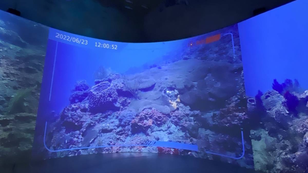 潮境海洋智能5G海底實況轉播