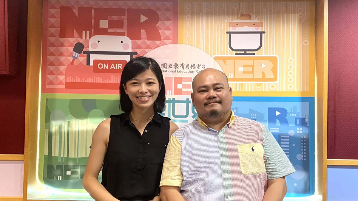 柏翰至教育電台受訪