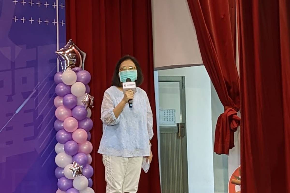 臺北市教育局除了向同學宣導反霸凌、拒毒品、防詐騙外，也期許同學能關懷他人