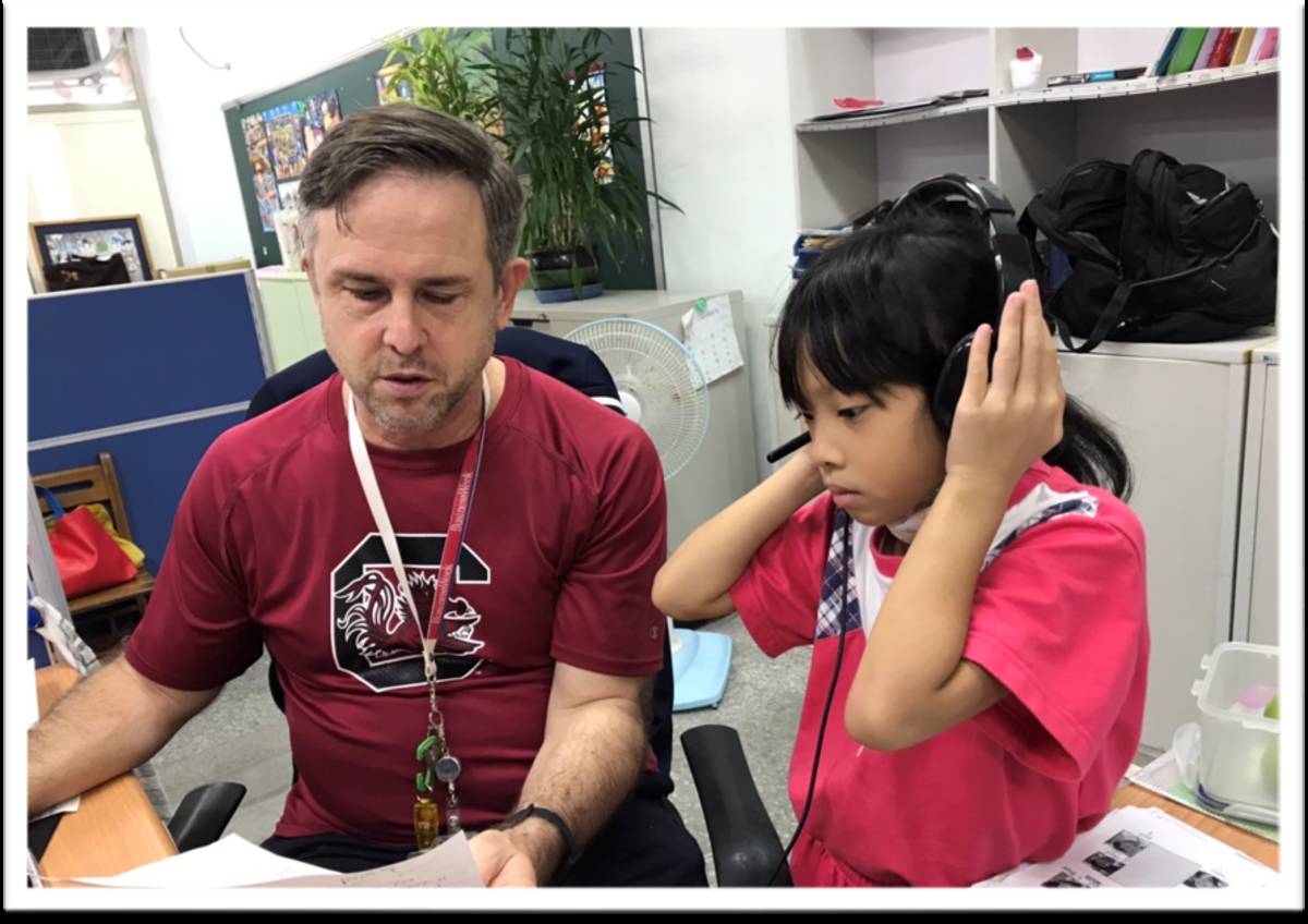 新莊區中信國民小學外師合力辦理生活英語動起來