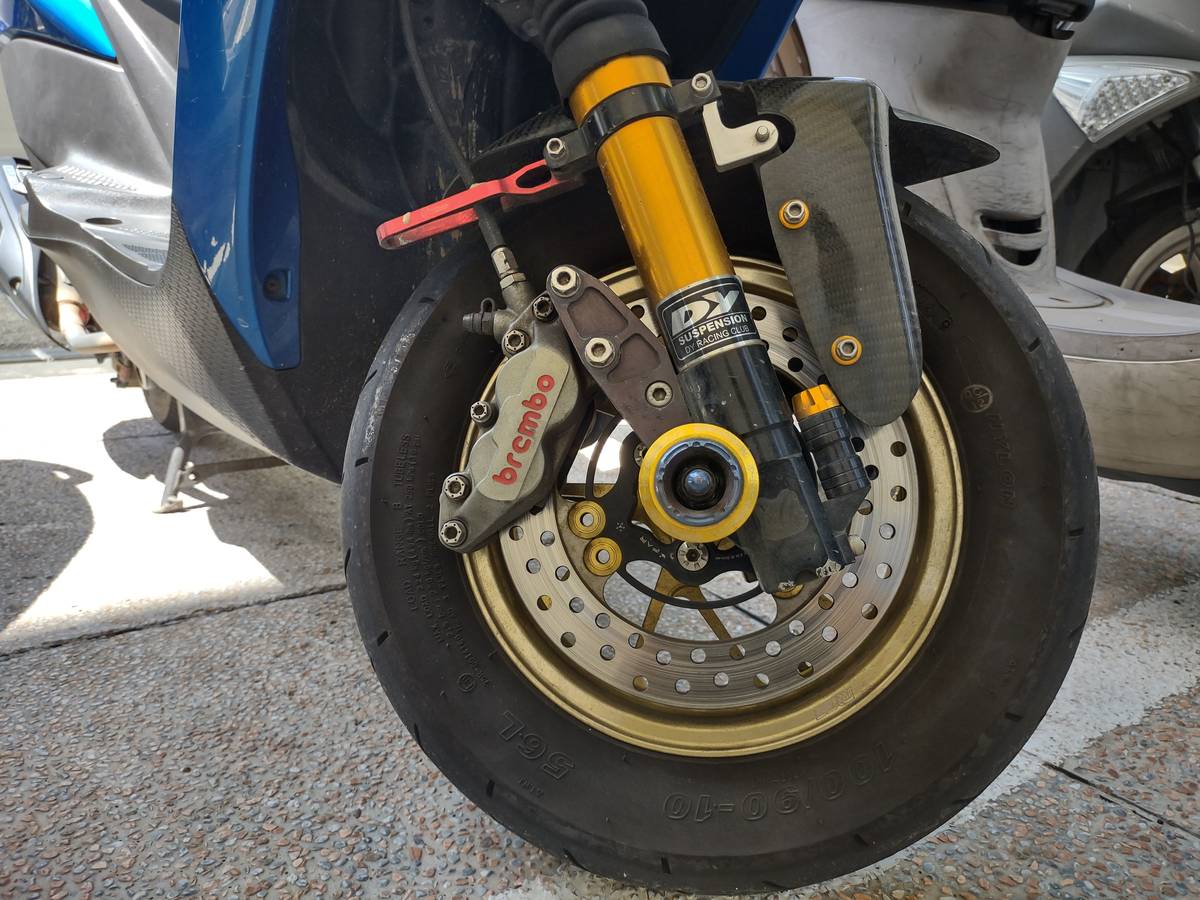 剎車碟盤磨損也是空汙來源 (陽明交大提供)