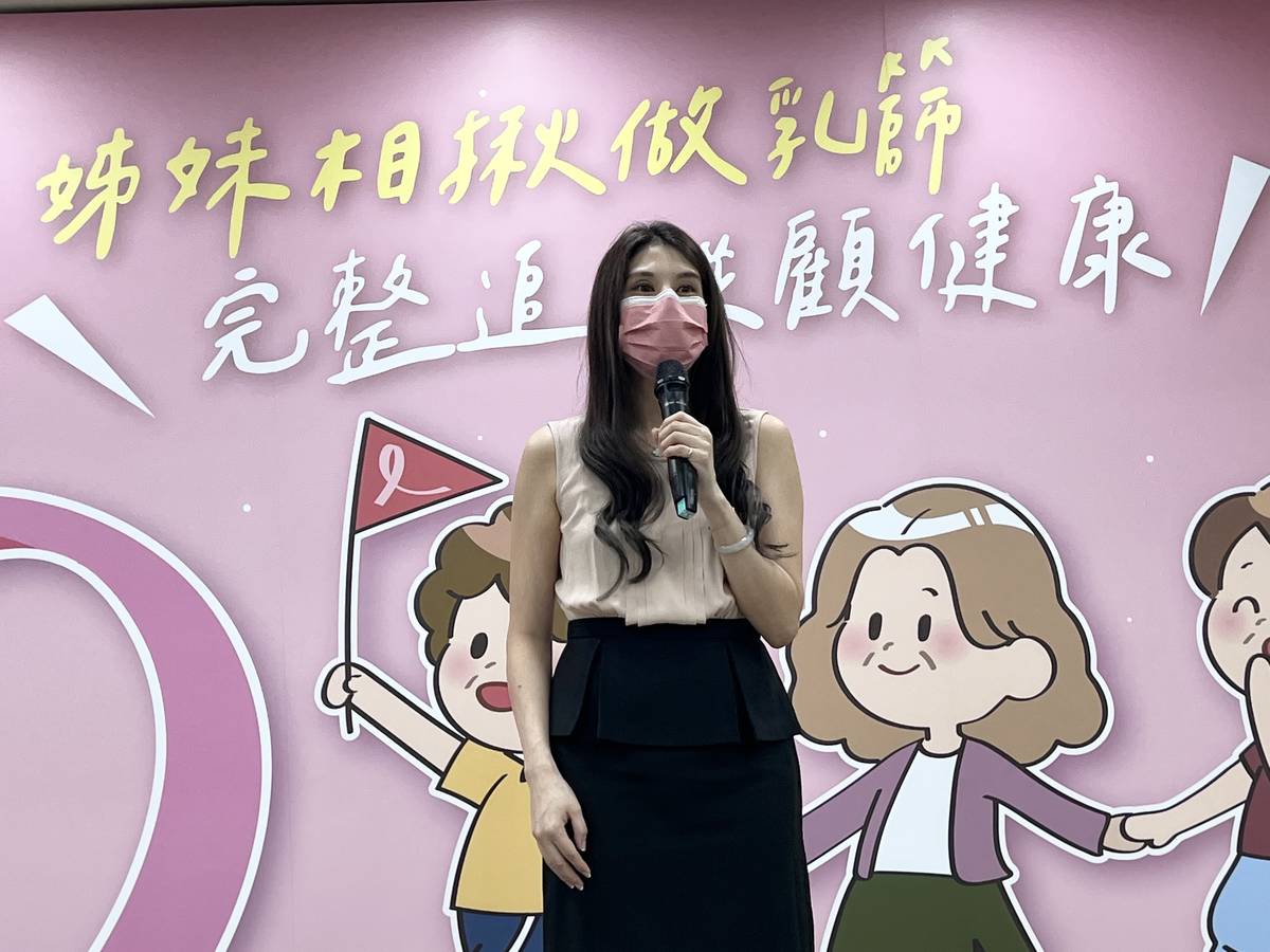 中華民國放射線醫學會賴亦貞醫師致詞