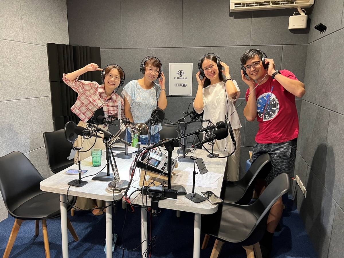Podcast新北師輩秀-現場錄音實景