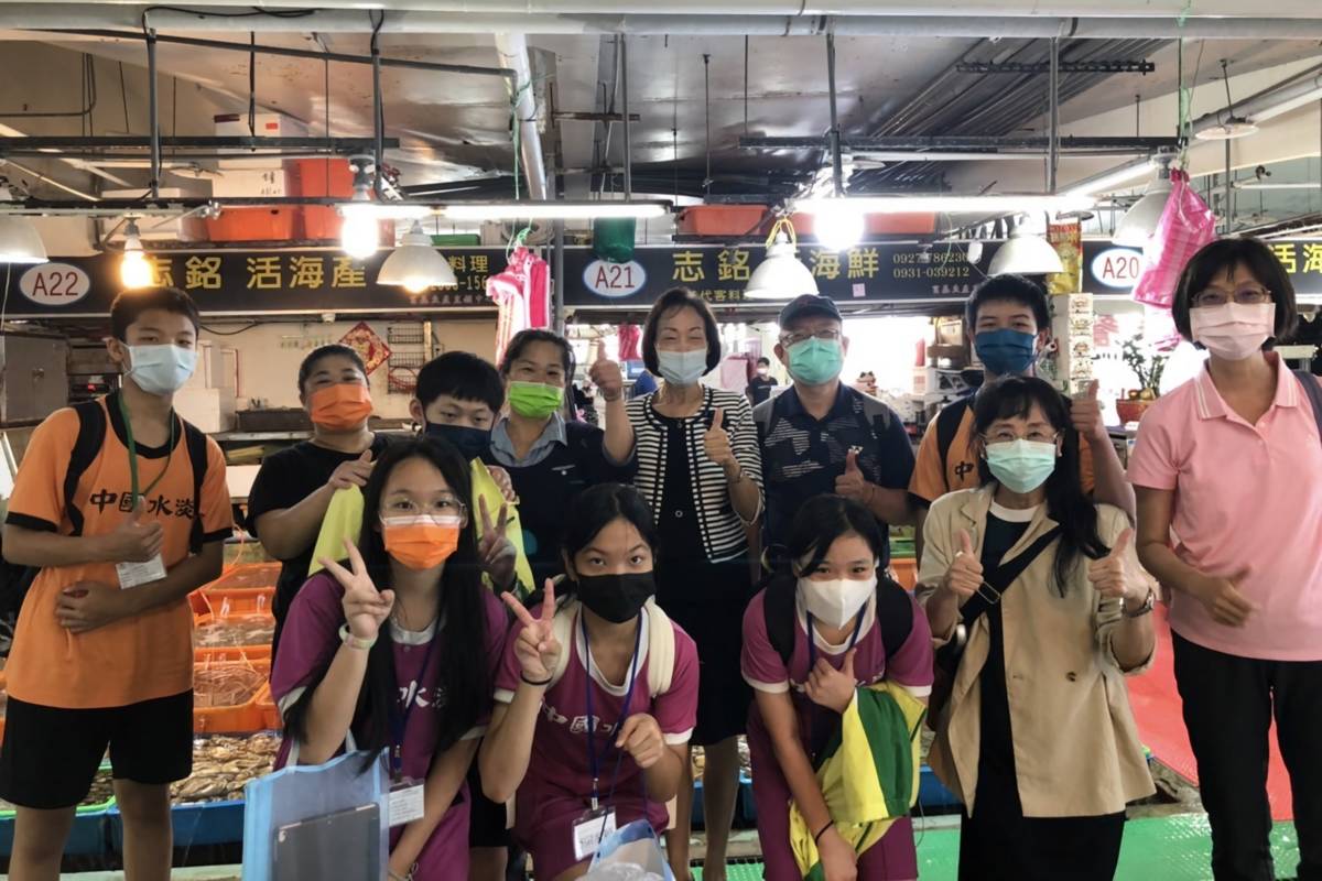 藍星出任務、北海小漁夫 石門實中攜手淡水國中進行海洋小達人一日體驗