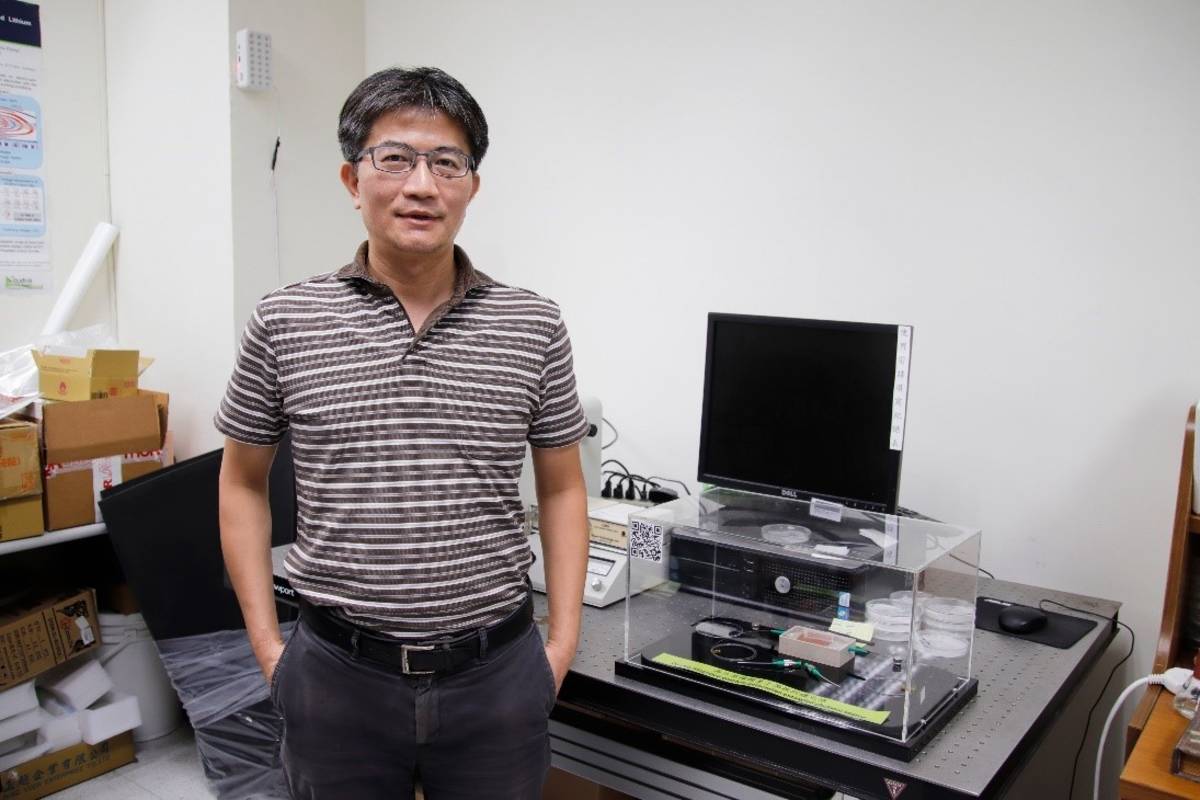 中央大學光電系陳彥宏教授 (中大提供)