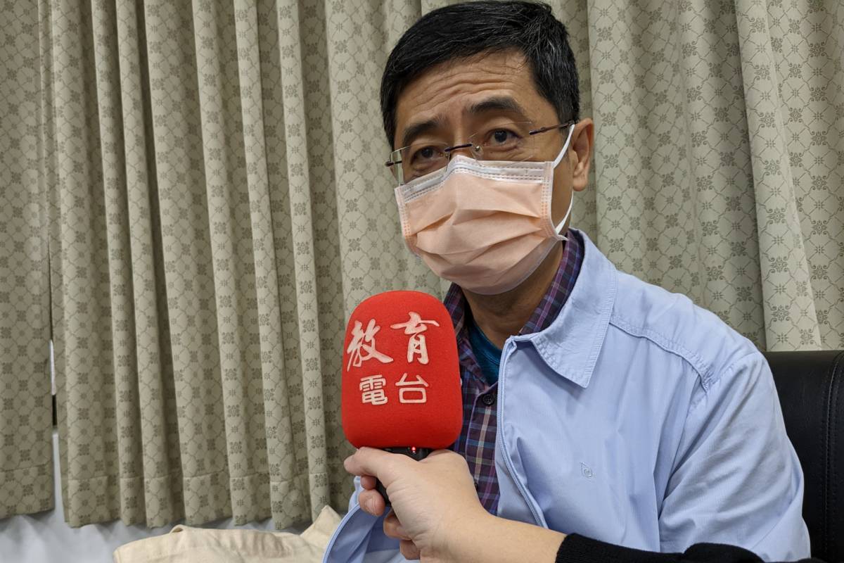 楊維仁老師期望文學創作風氣能扎根古亭校園