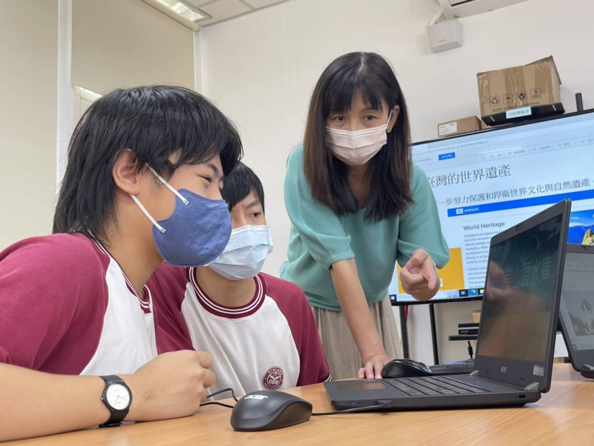 自強國中討論世界文化遺產及永續城市經營