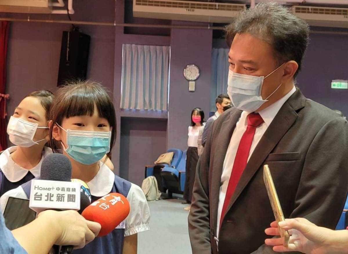 蓬萊國小潘同學分享排演霸凌行動劇的過程