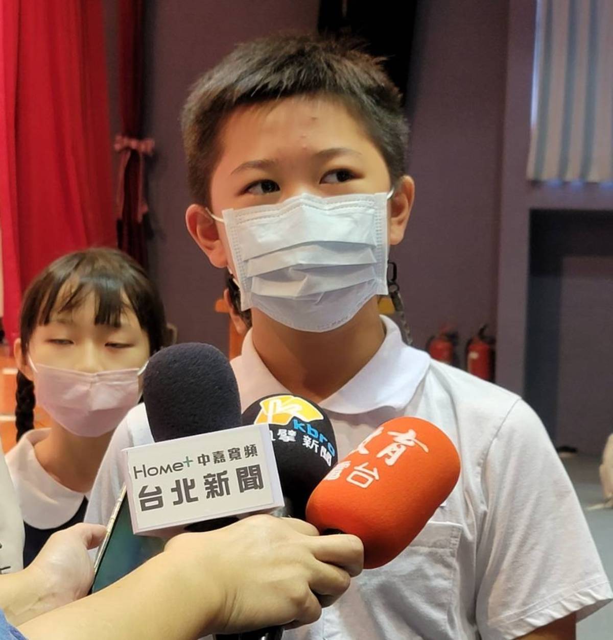 蓬萊國小吳同學表示，遇到霸凌時會報告老師