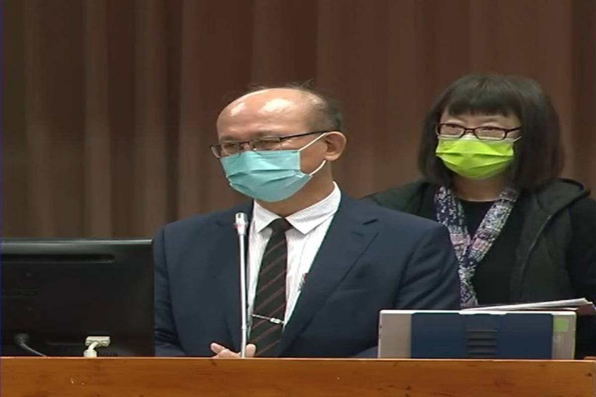 教育部常務次長、體育署代理署長林騰蛟 