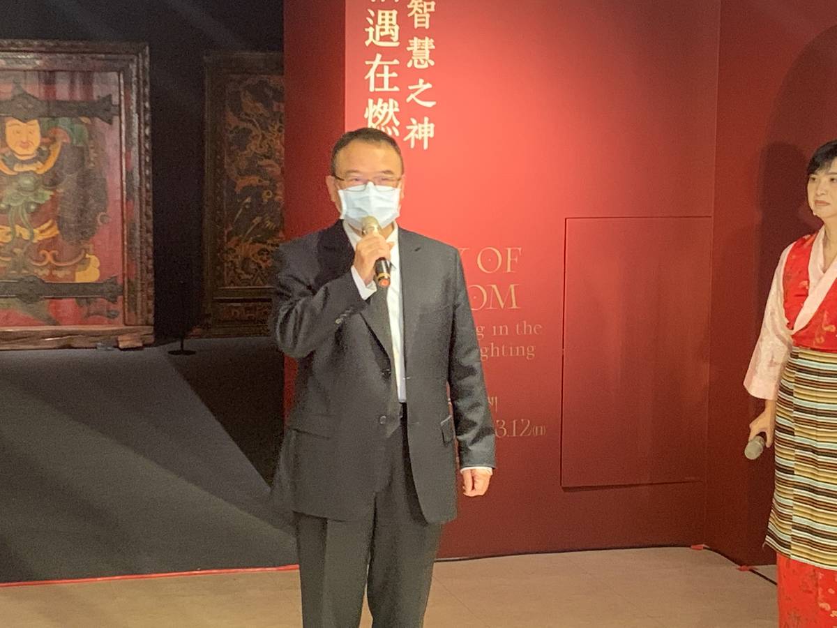 文化部政務次長蕭宗煌致詞