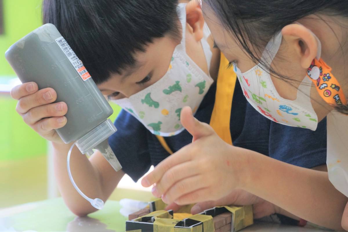 北市育達雙語小學部「兒童建築工程課程」讓學生從動手做中啟發創意