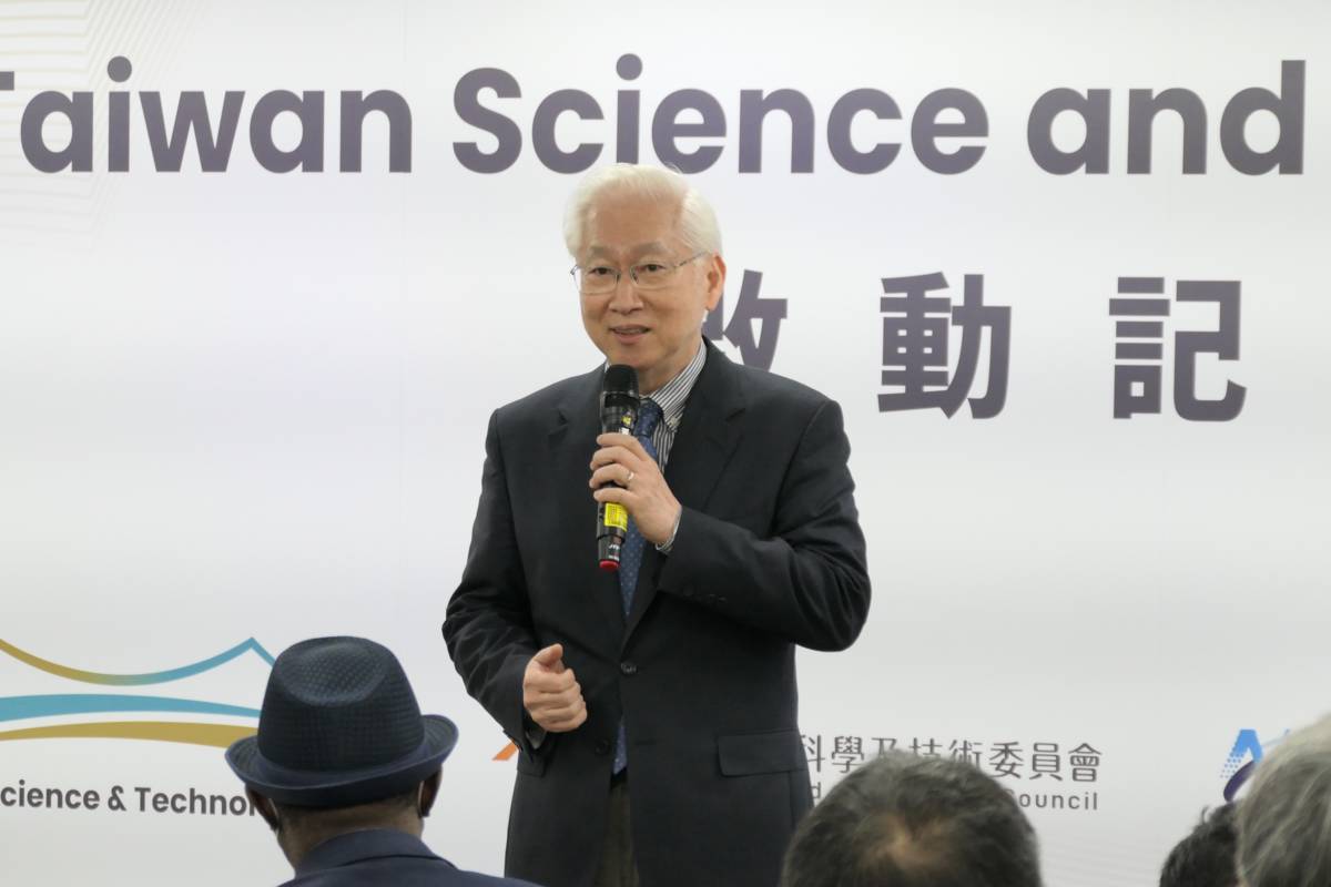 國家科學及技術委員會在美國史丹佛大學設立「Taiwan Science and Technology Hub」，由國科會吳政忠主任委員主持記者會。