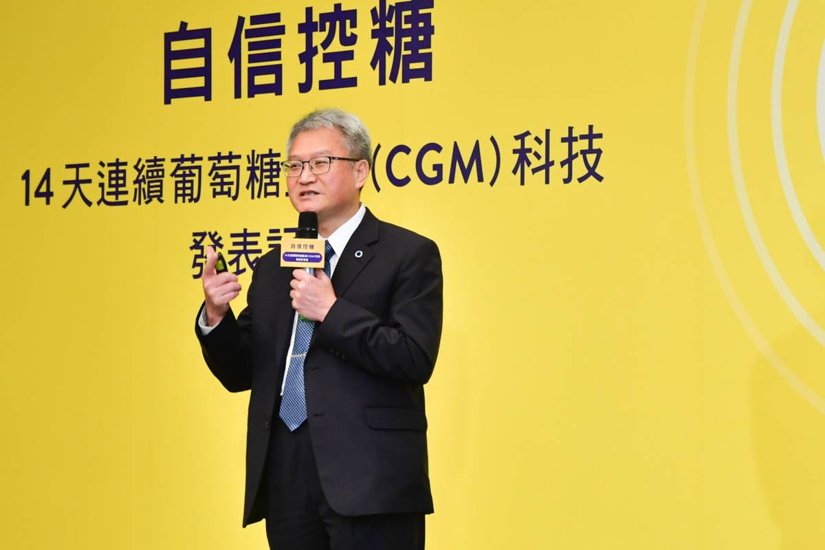 中華民國糖尿病學會理事長黃建寧指出，葡萄糖監測是糖尿病管理的關鍵