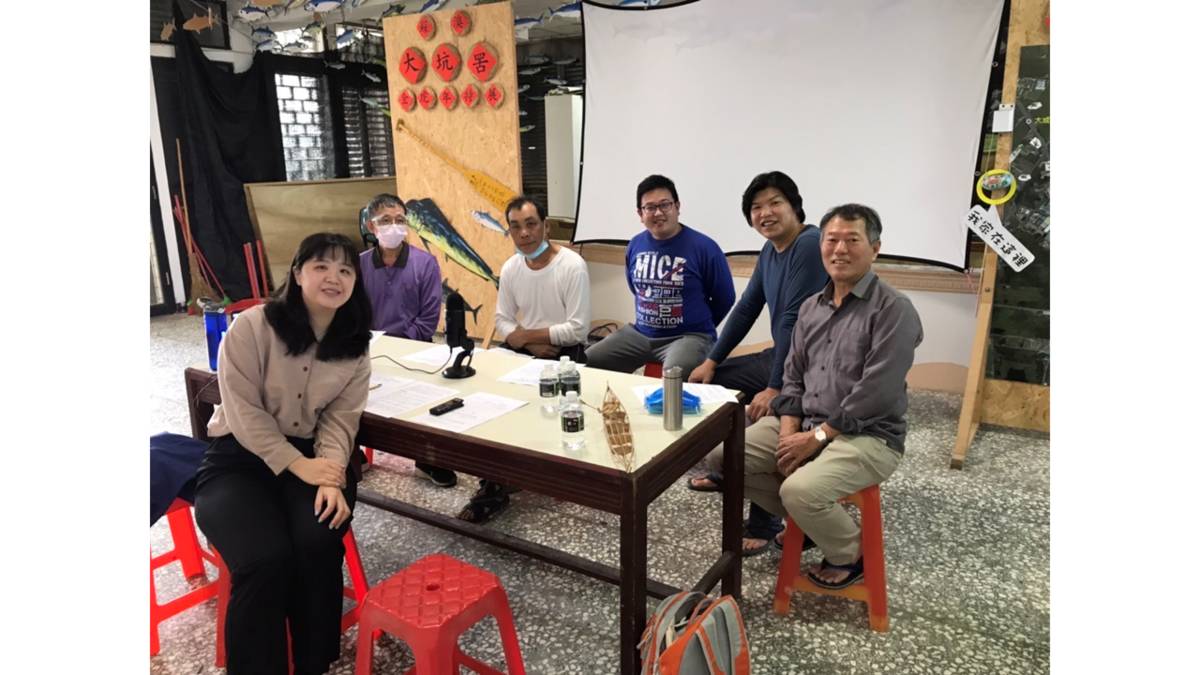 主持人紫筠前往蘇澳大坑罟社區專訪