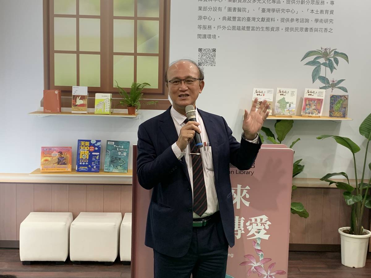 教育部林騰蛟次長於國臺圖開幕致詞