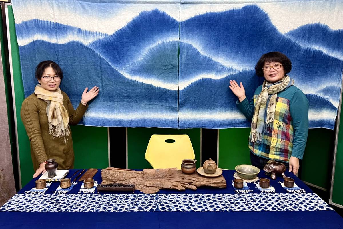 南市民治中心藝文展 即日起帶你進入染色工藝美學世界