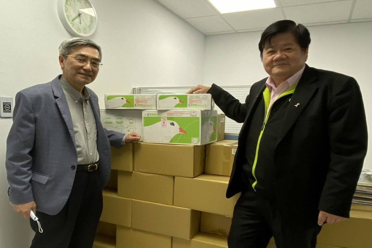 中國醫藥大學師生捐款送暖土耳其