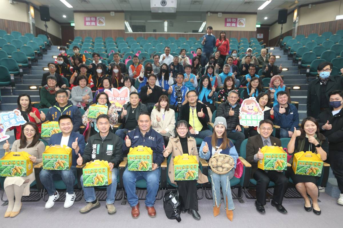 大安高工教職員團購雲林地瓜，親師生共享美味地瓜