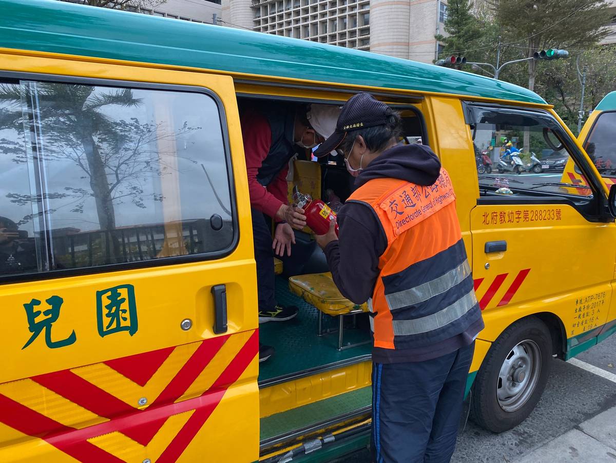 新北學幼童車擴大聯合稽查 共同守護學幼童搭車安全