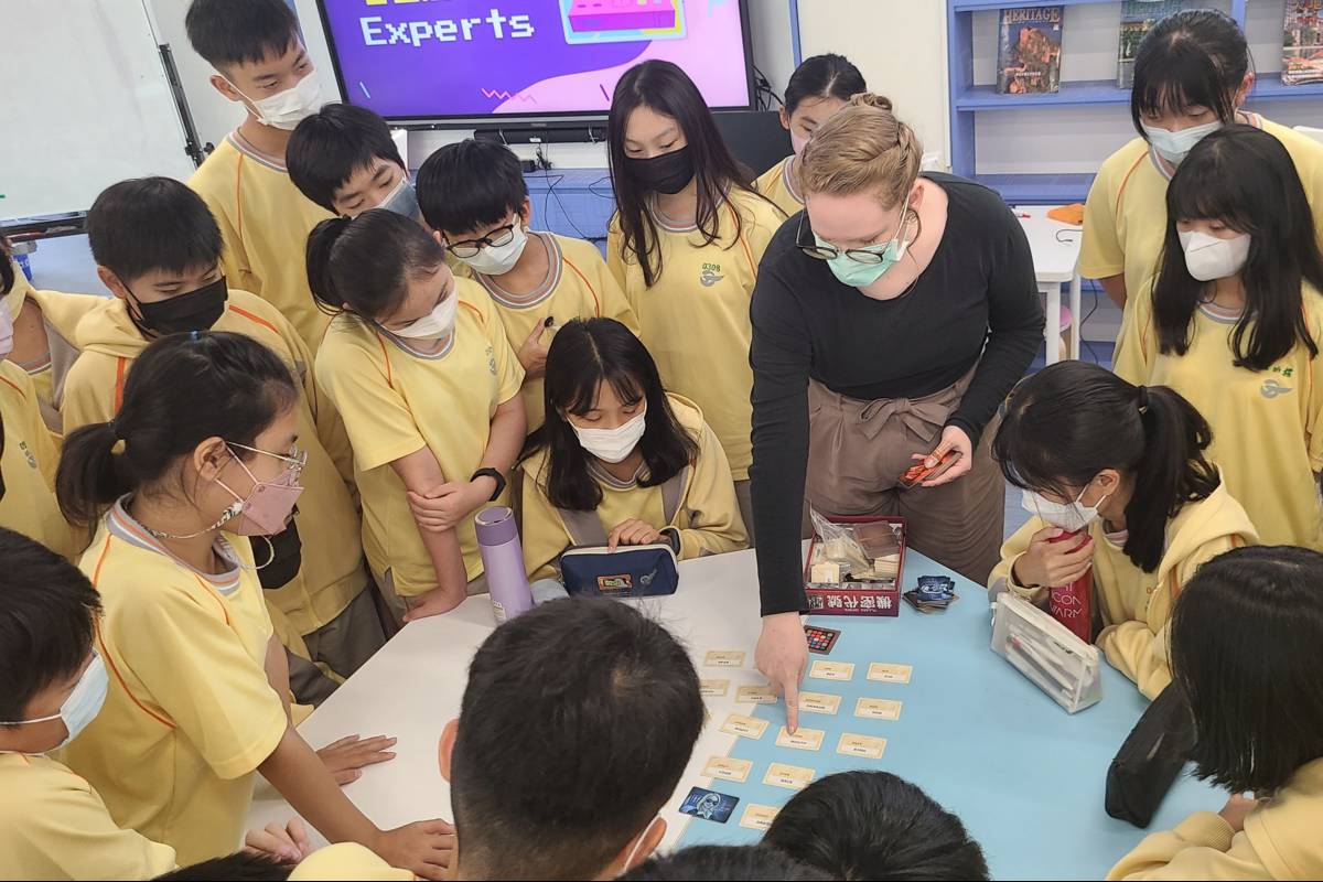 臺北市大直高中附設國中外師教學情形