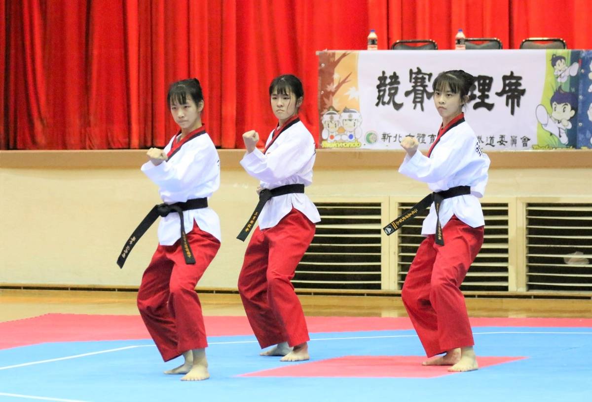 新北市112年中等學校運動會 跆拳道競賽實況