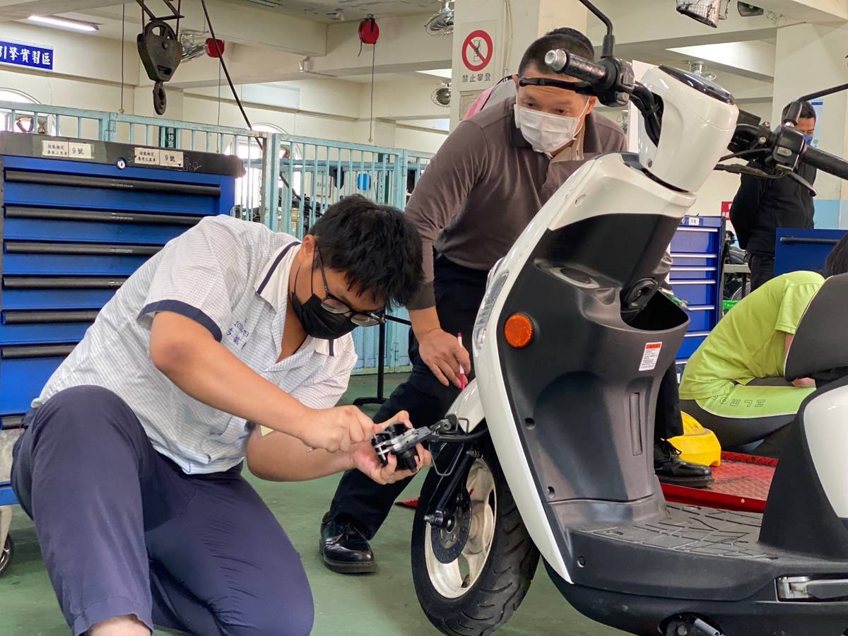 新北巿國中技藝競賽「機車基本認識_術科實作」競賽實況