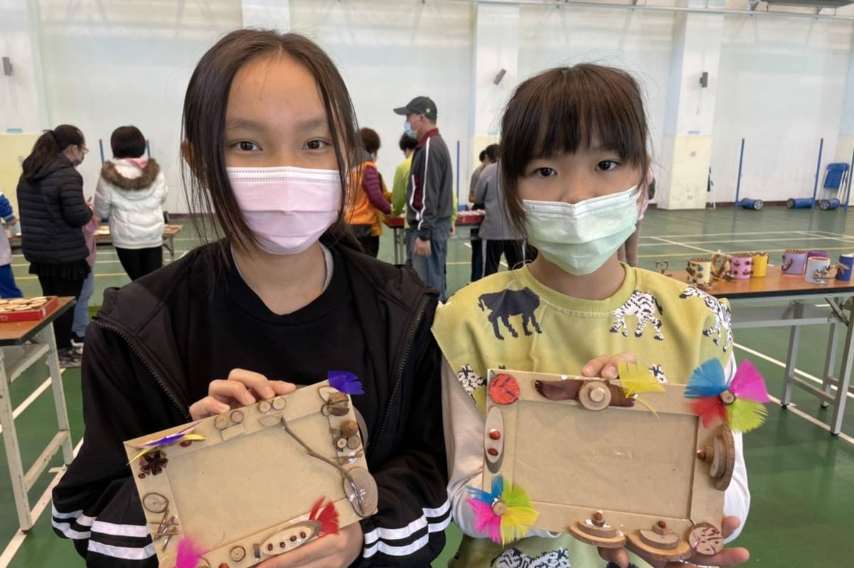 臺中市大秀國小學生自治市小朋友們