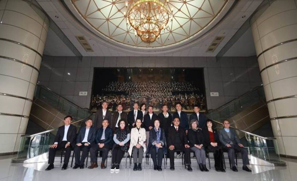 監察院教育及文化委員會、內政及族群委員會聯合巡察國立臺灣交響樂團演奏廳 (監察院提供)