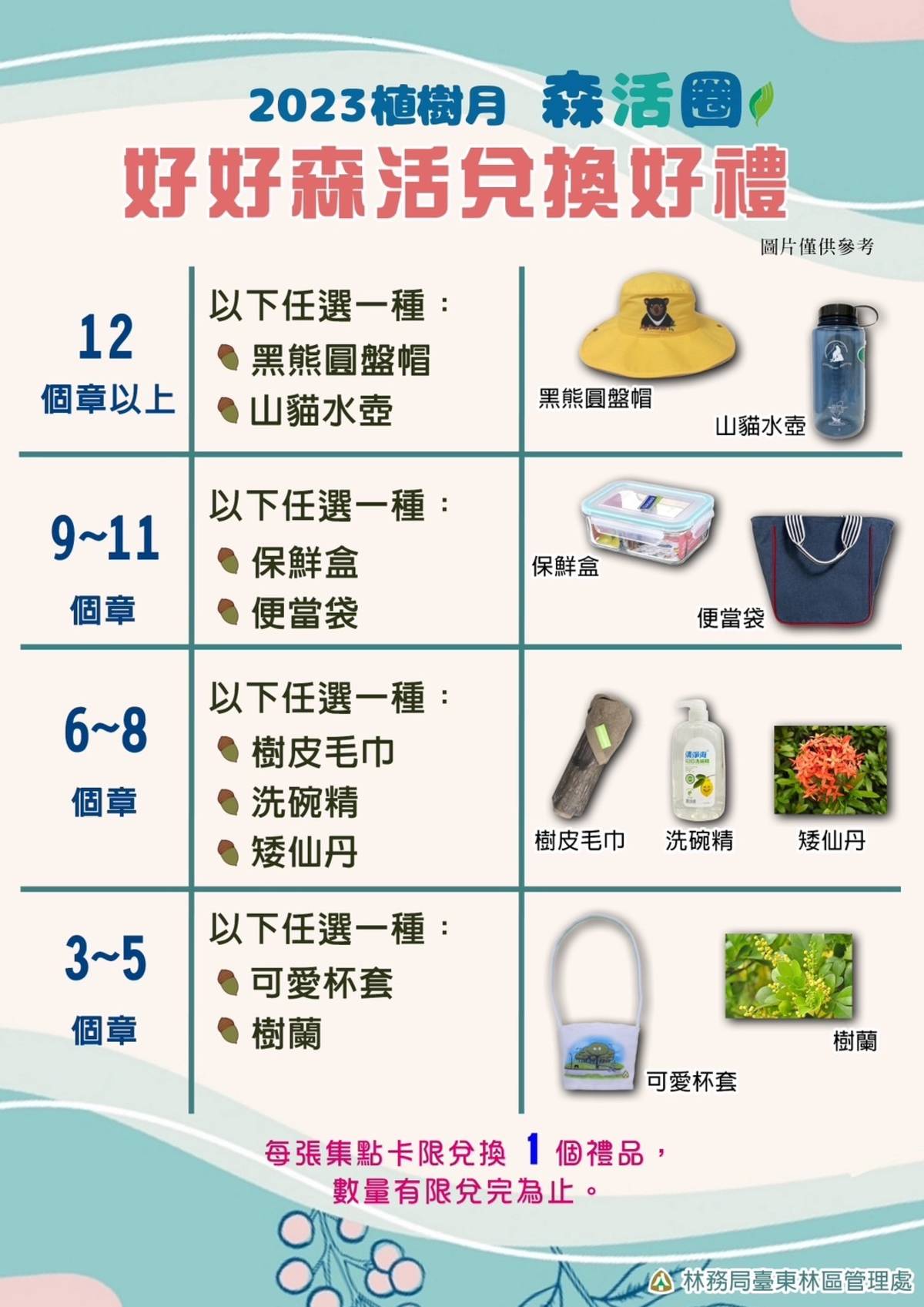 好好森活兌換好禮
