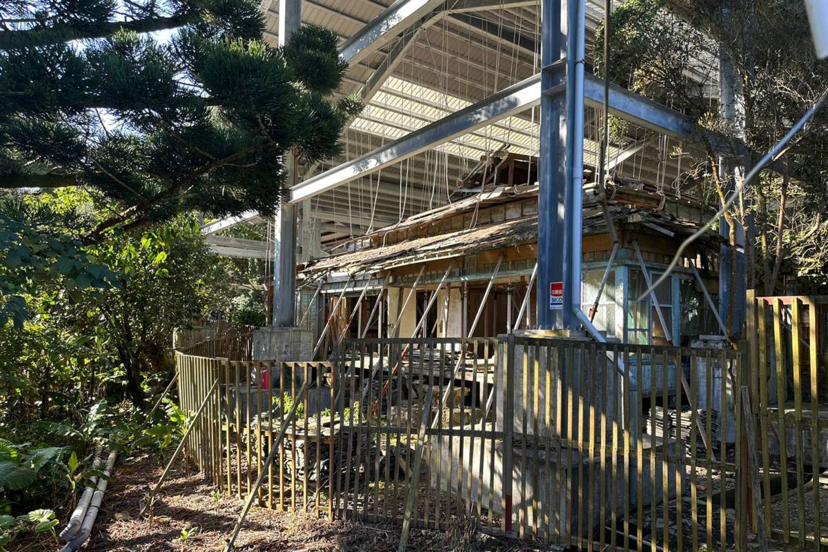 「草山御賓館」啟動修復工程