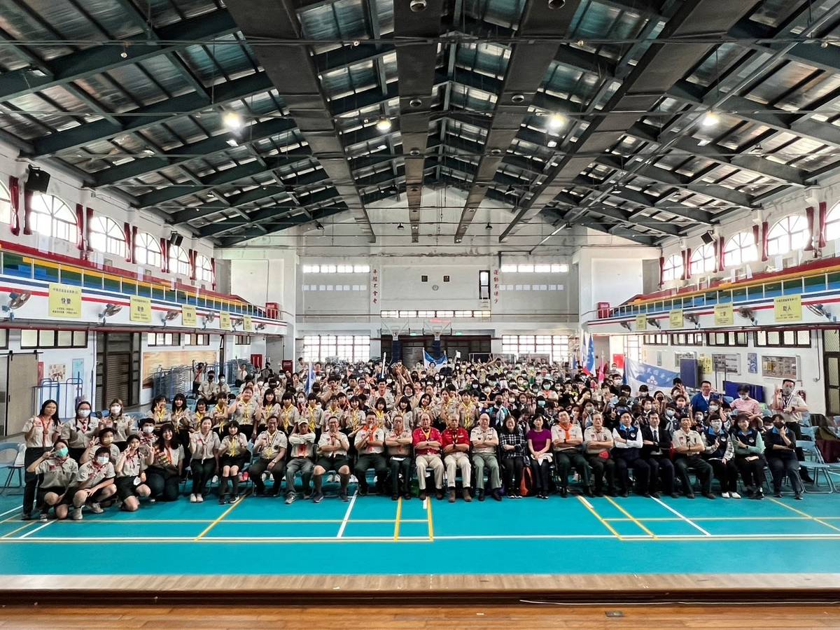 112年臺東縣三五童軍節慶祝大會暨聯團活動。