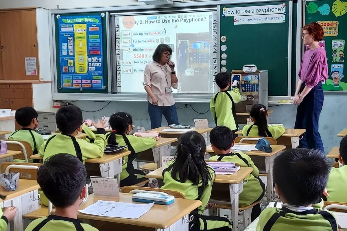 雙園國小參與ETA計畫，一年級生活雙語協同教學課程將雙語連結生活情境