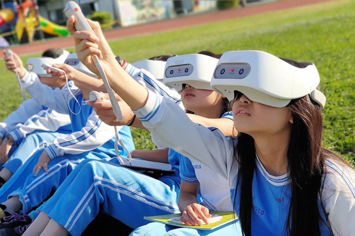 大甲區東陽國小VR課程