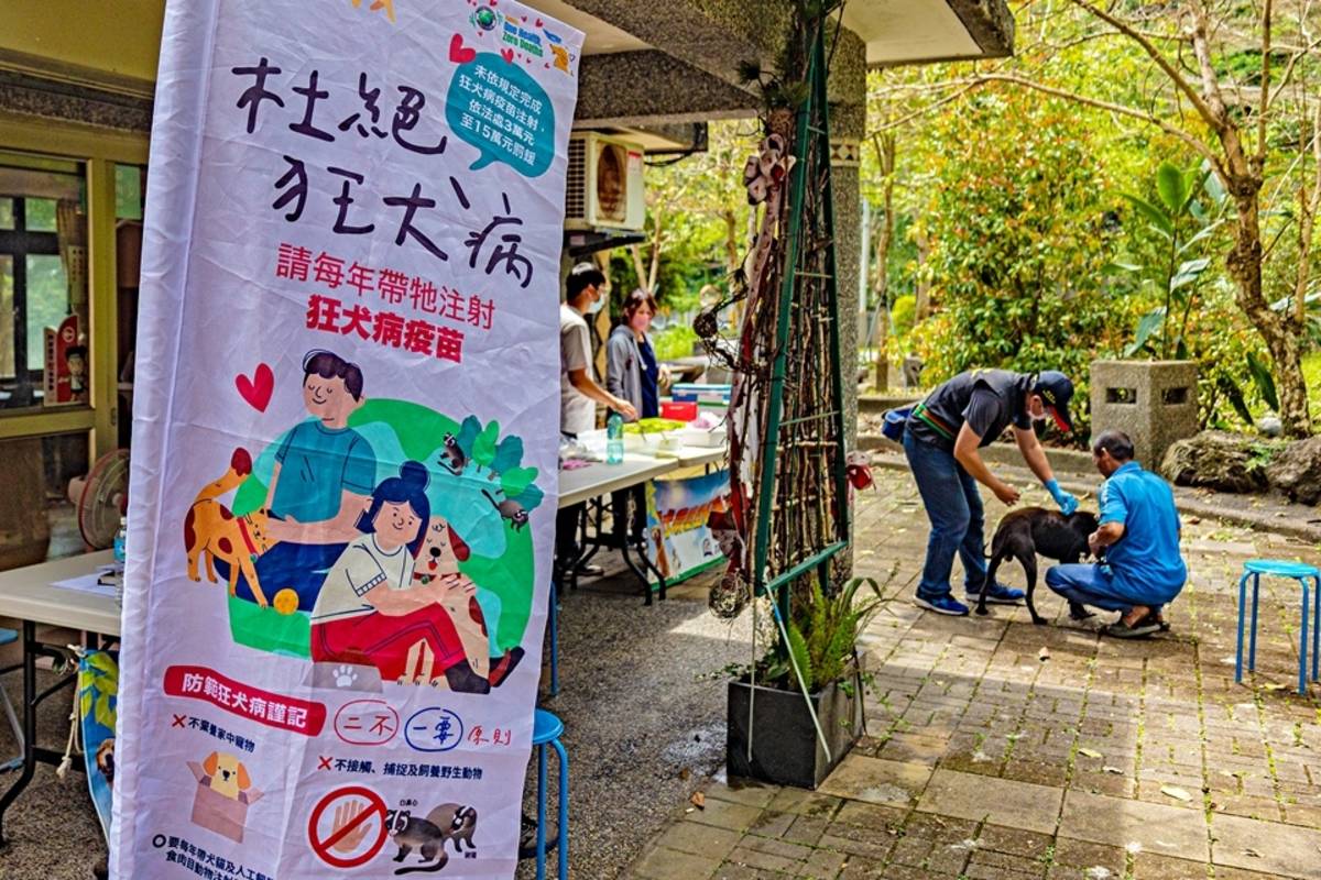花蓮巡迴注射狂犬病疫苗