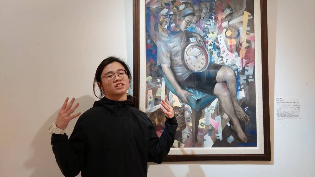 惠文高中高二的周宥錚