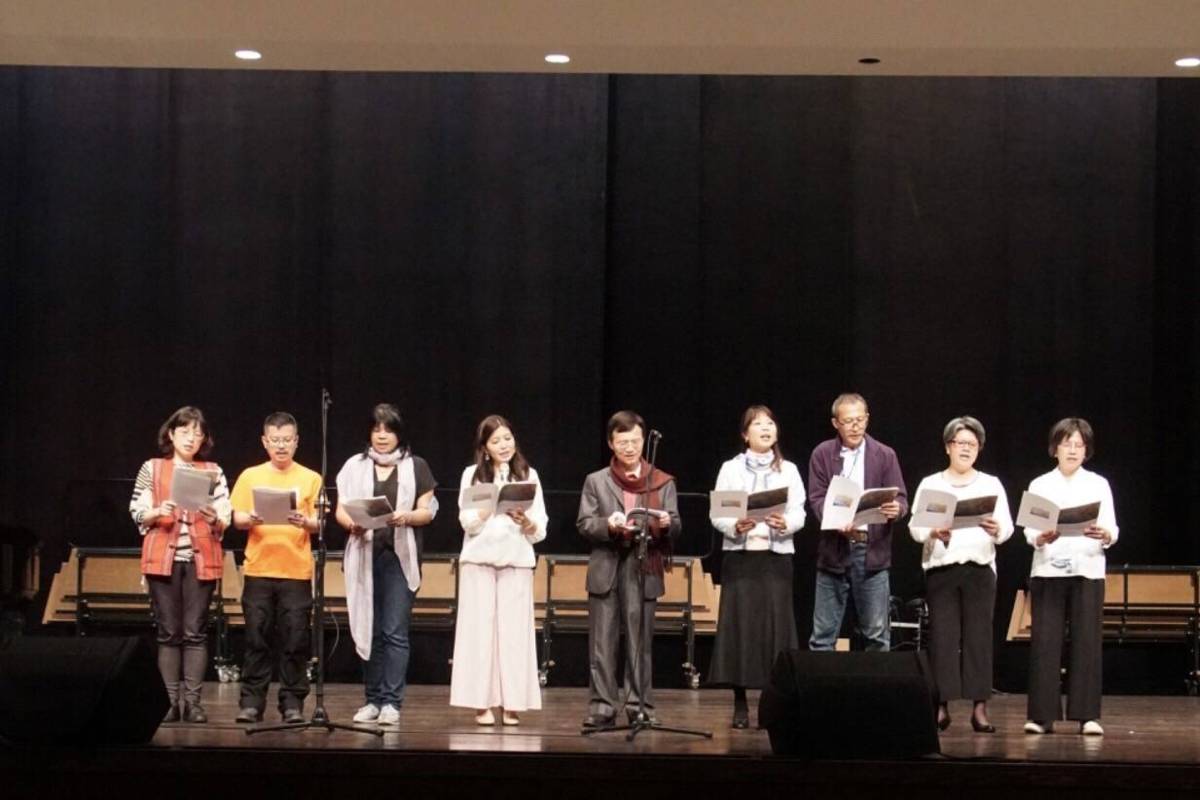 第4屆實驗教育師生聯合音樂會於中壢藝術館登場，參與學校開幕獻唱