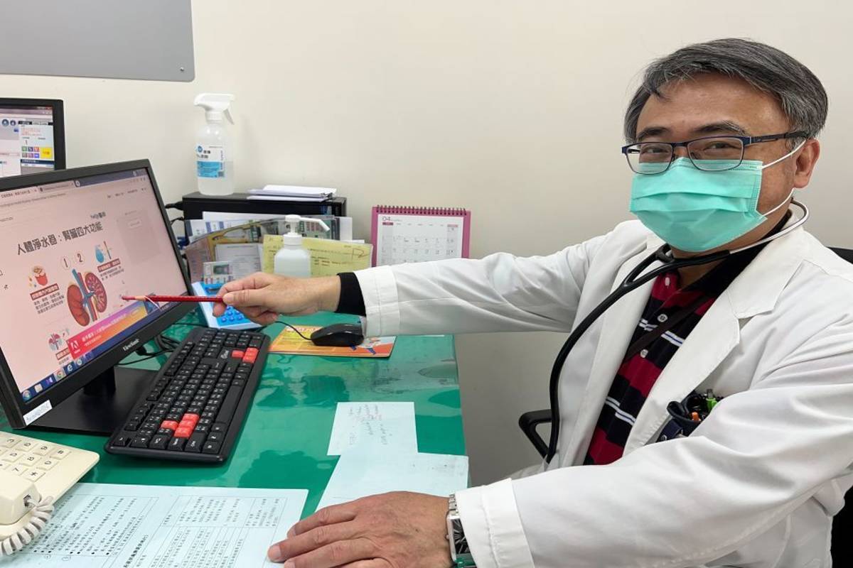 大甲李綜合腎臟科醫師陳采峰提醒民眾，不要把含糖飲料當水喝