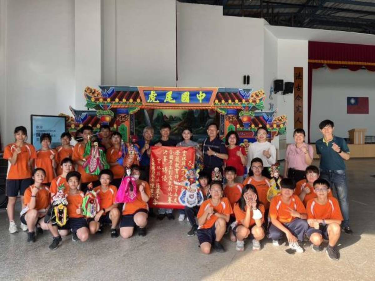 虎尾國中以「楊家將──大破天門陣」獲得傳統偶戲類布袋戲組特優（圖源：雲林縣政府）