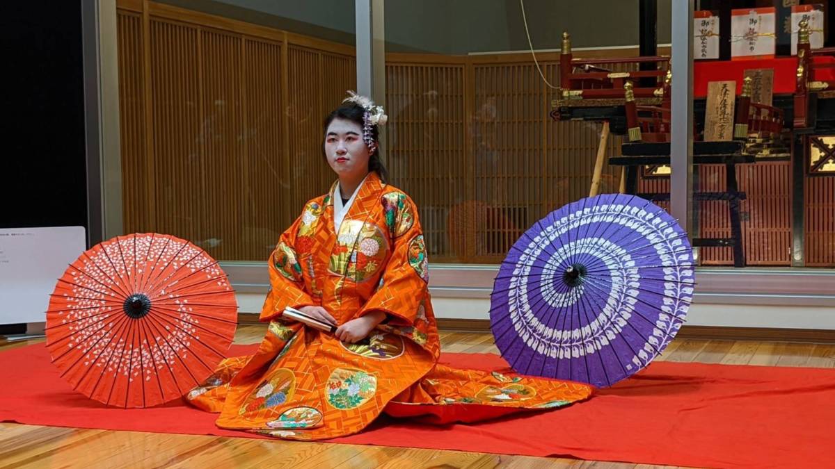 李沛恩體驗日本傳統戲劇歌舞伎