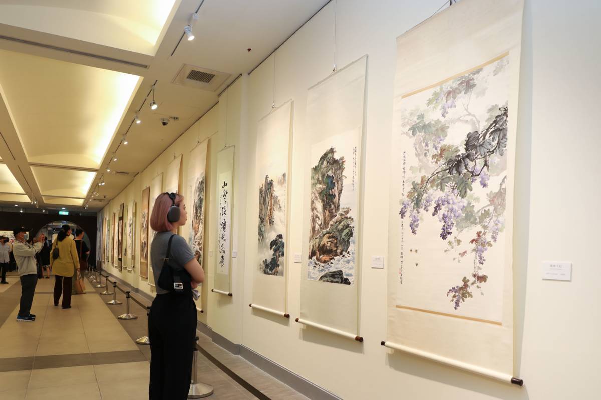 「藝海遊踪—蘇峯男八十回顧展」即日起到8/13於國父紀念館中山國家畫廊展出