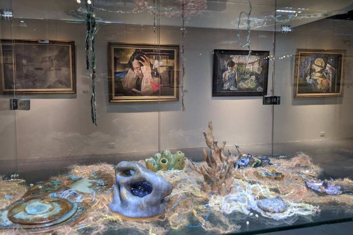 展覽展出美術班學生具生命力的創作成果