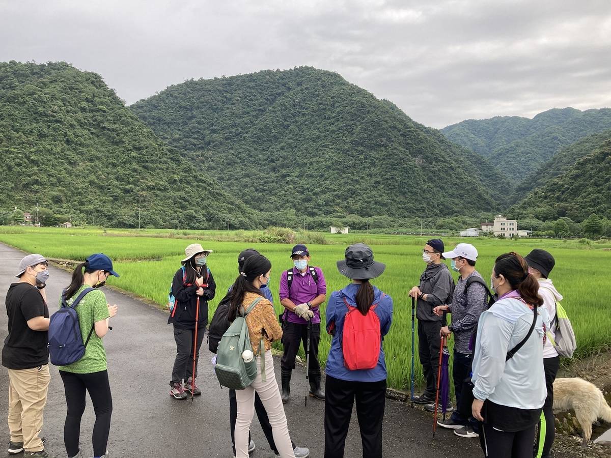 宜蘭員山社區田野踏查雨走讀引導
