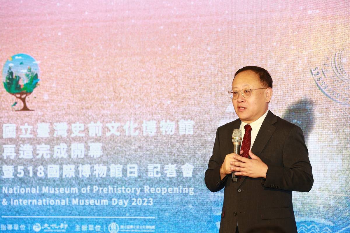 文化部長史哲致詞